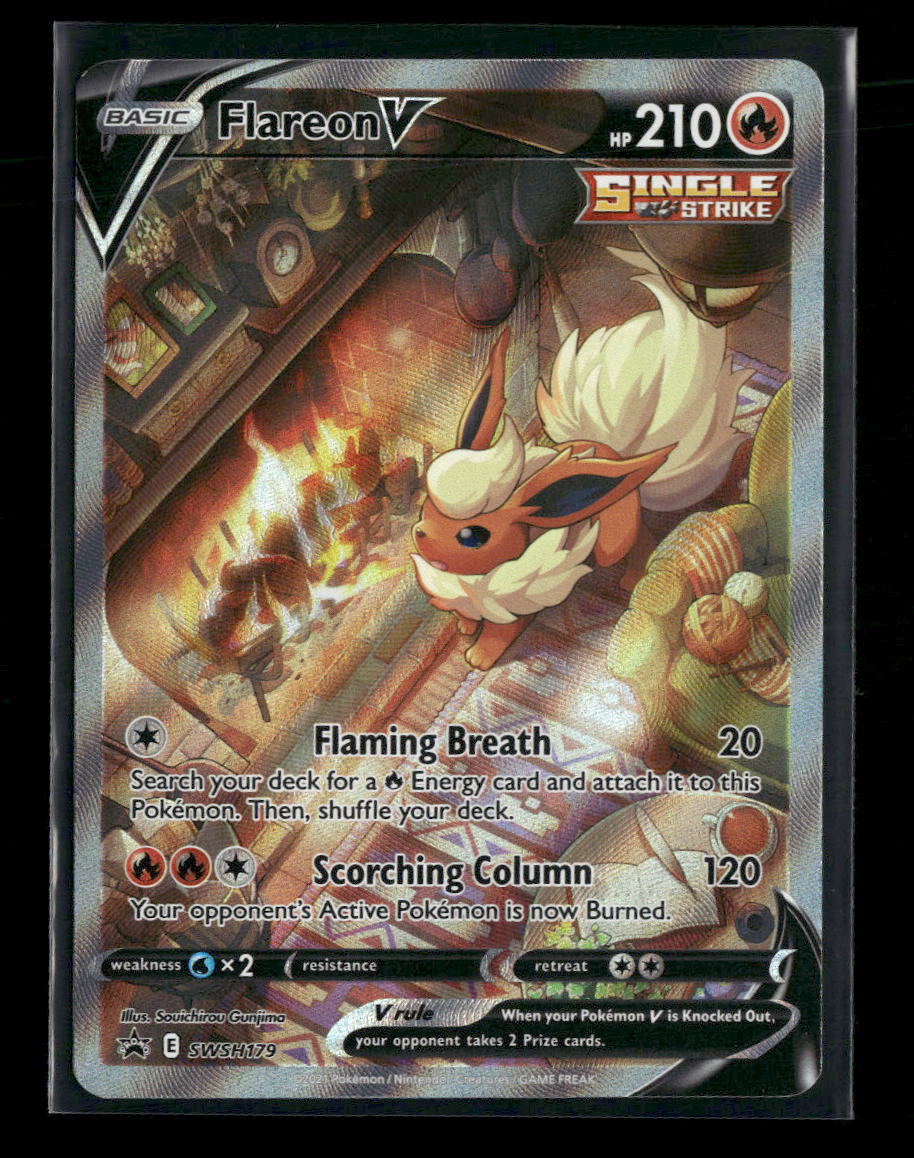 SWSH: Sword & Shield Promo Cards Flareon V #SWSH179