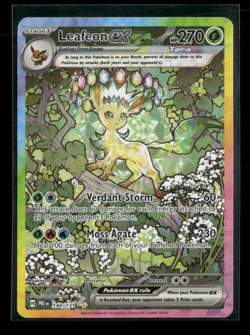 SV: Prismatic Evolutions Leafeon ex #144/131