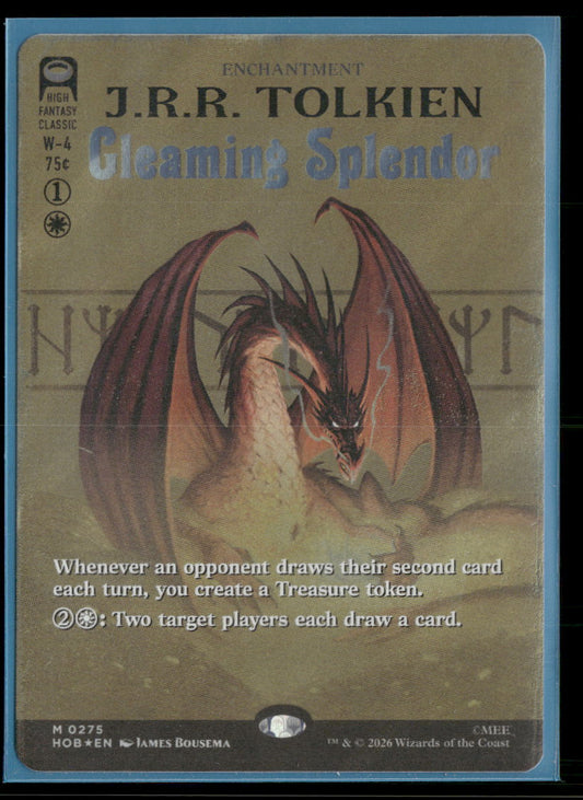 The Hobbit Gleaming Splendor (Borderless) (Surge Foil) #275