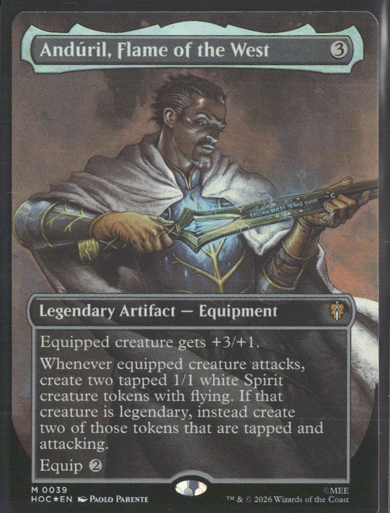 The Hobbit: Eternal-Legal Anduril, Flame of the West (Borderless) #39