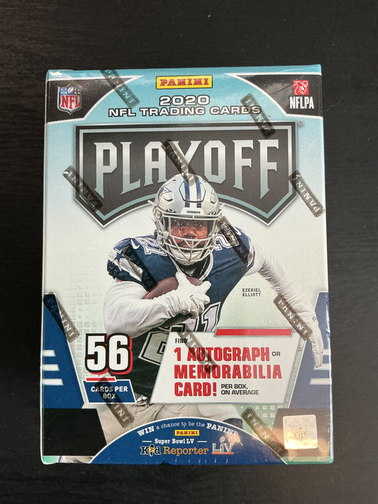 2020 Panini Playoff Football 56-Card Blaster Box