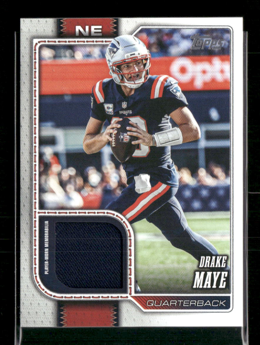 2026 Topps Flagship Real One Relics Drake Maye #ROR-DM