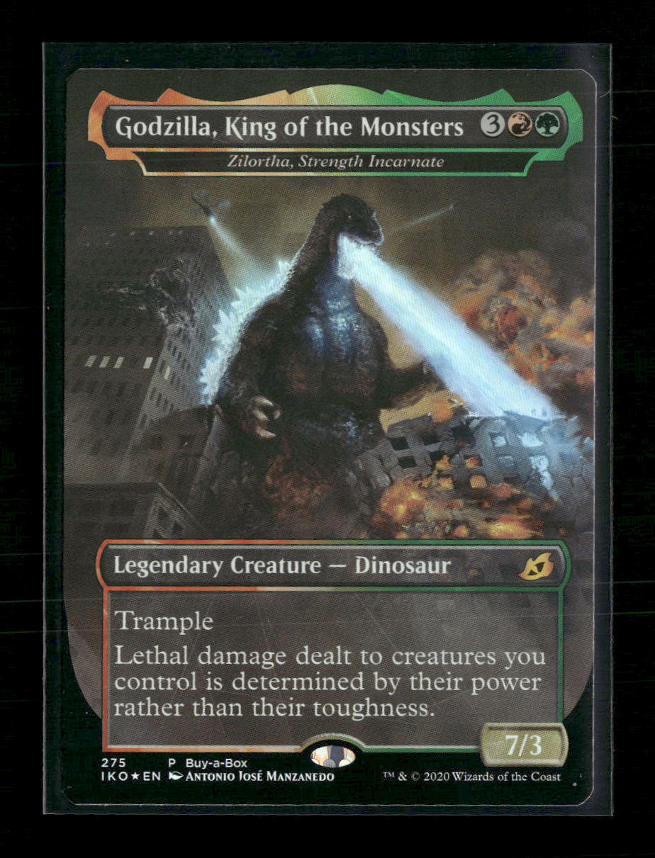 Buy-A-Box Promos Godzilla, King of the Monsters Foil #275
