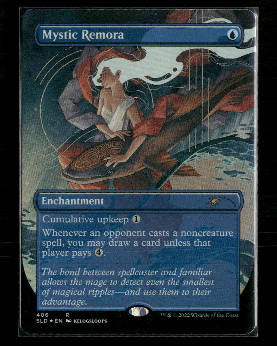 Secret Lair Drop Series Mystic Remora (Borderless) Foil #406