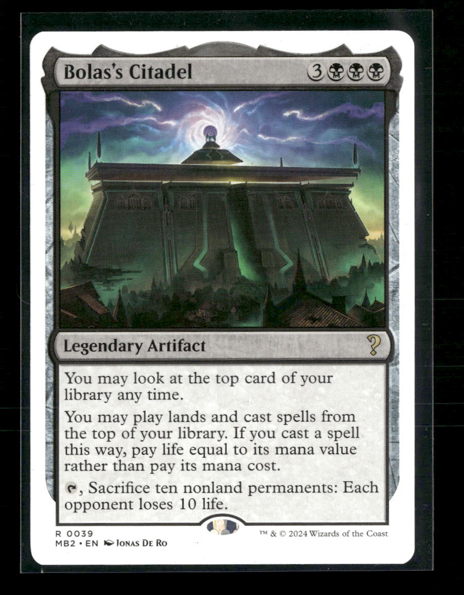 Mystery Booster 2 Bolas's Citadel (White Border) #39