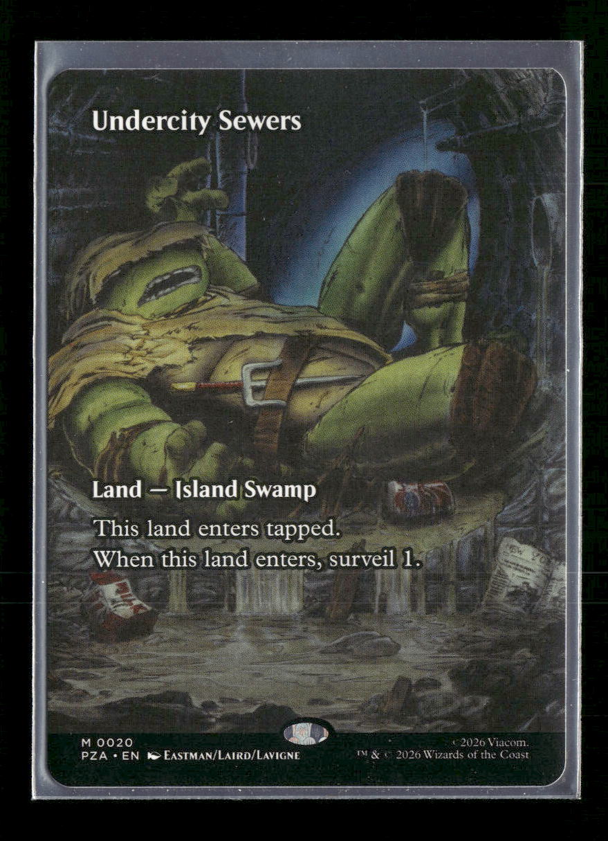 Teenage Mutant Ninja Turtles Source Material Undercity Sewers (Borderless) #20