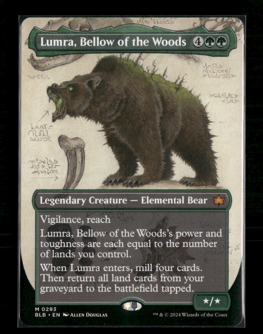 Bloomburrow Lumra, Bellow of the Woods (Borderless) (0293) #293