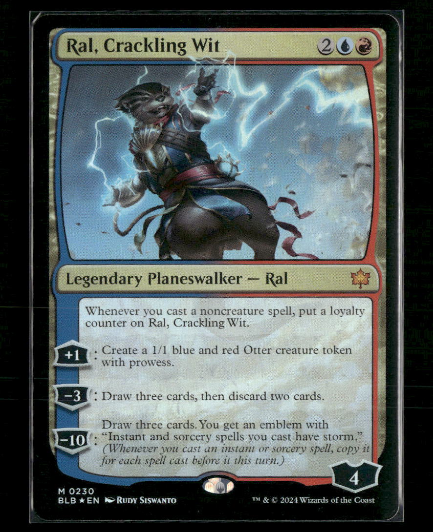 Bloomburrow Ral, Crackling Wit Foil #230