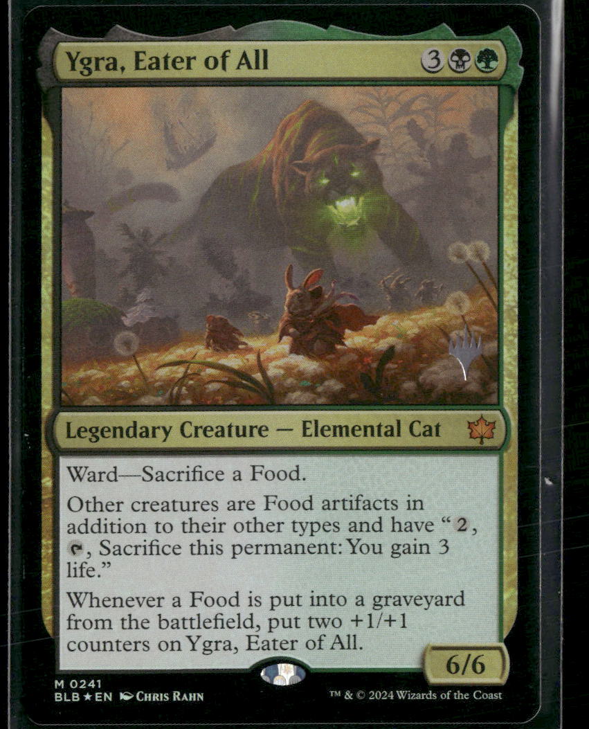Promo Pack: Bloomburrow Ygra, Eater of All Foil #241