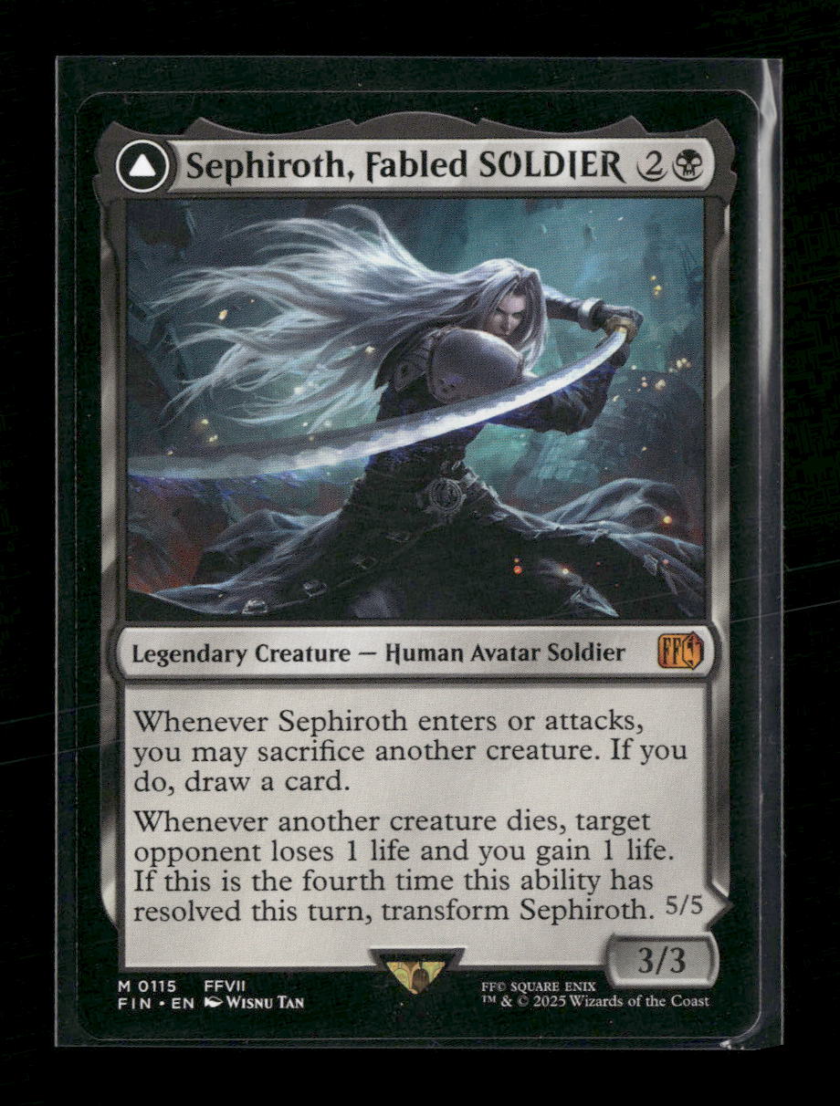 FINAL FANTASY Sephiroth, Fabled SOLDIER #115