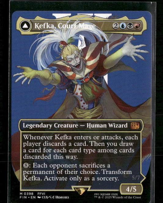 FINAL FANTASY Kefka, Court Mage (0398) (Borderless) #398