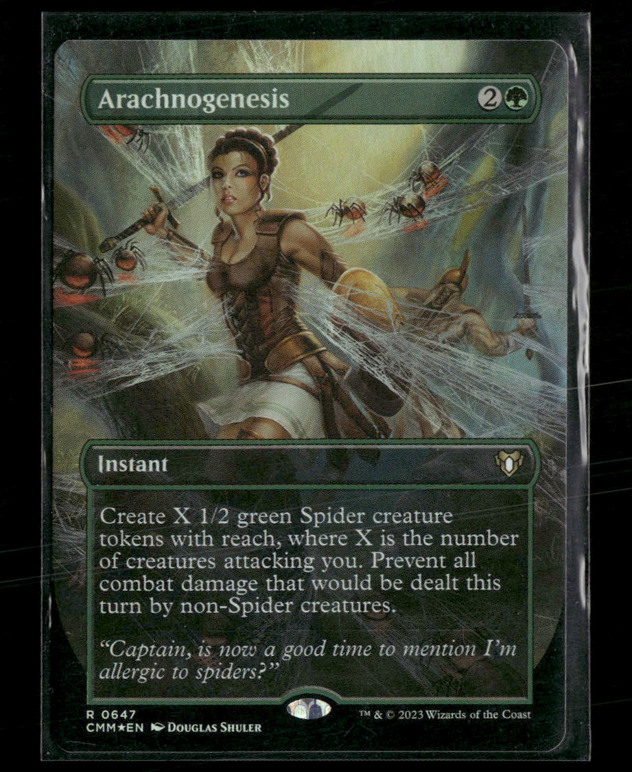 Commander Masters Arachnogenesis (Borderless) Foil #647