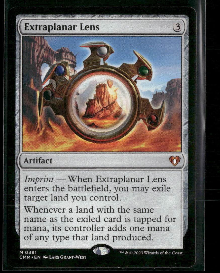 Commander Masters Extraplanar Lens #381