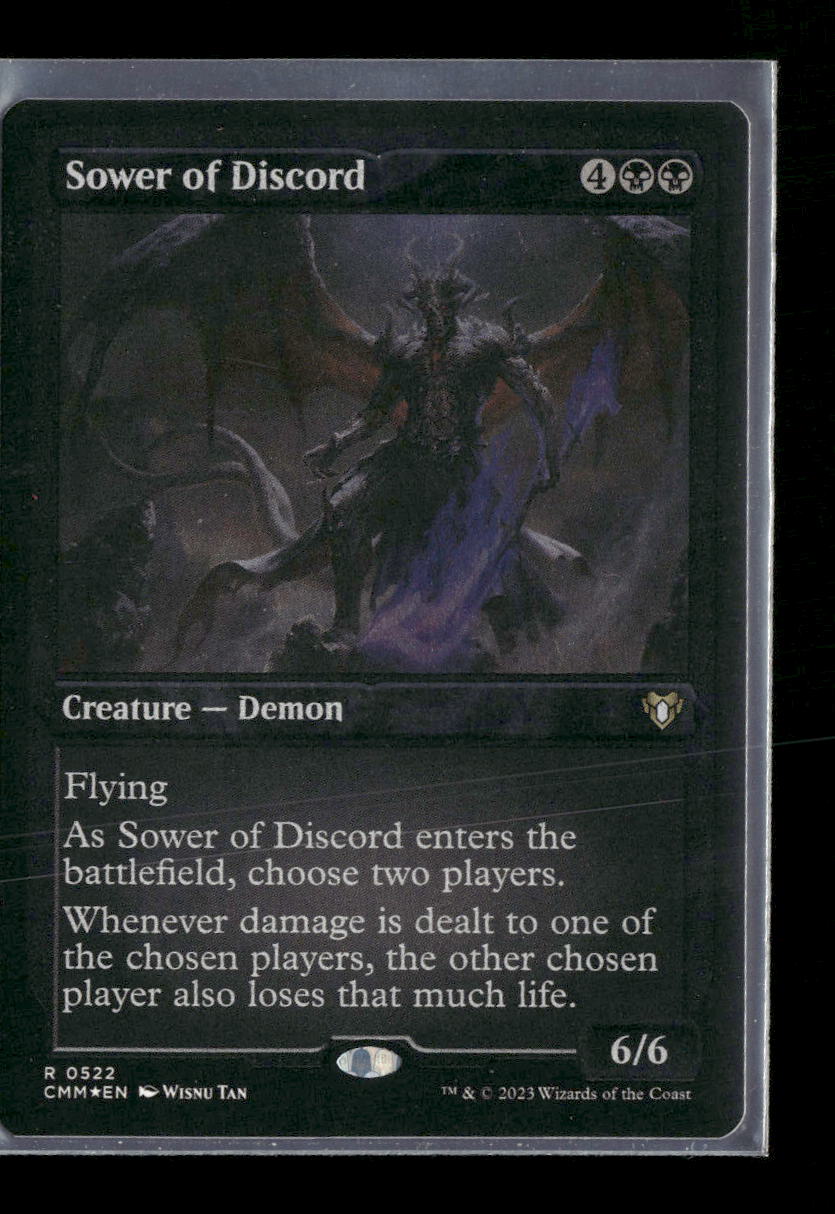 Commander Masters Sower of Discord (Foil Etched) #522