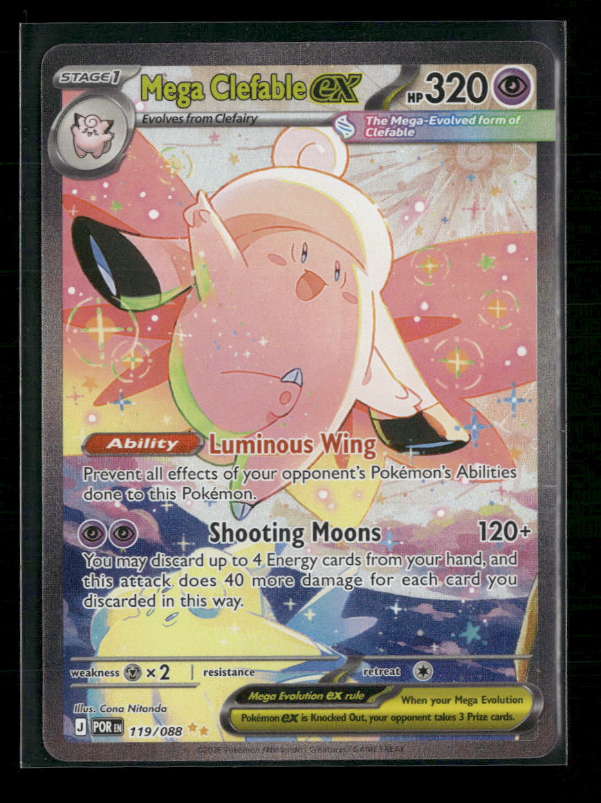 ME03: Perfect Order Mega Clefable ex #119/088