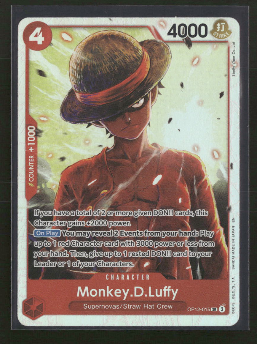 Legacy of the Master Monkey.D.Luffy #OP12-015