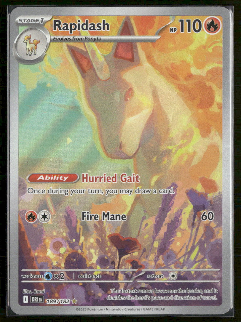SV10: Destined Rivals Rapidash #189/182