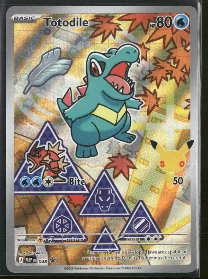 ME: Mega Evolution Promo Totodile #048