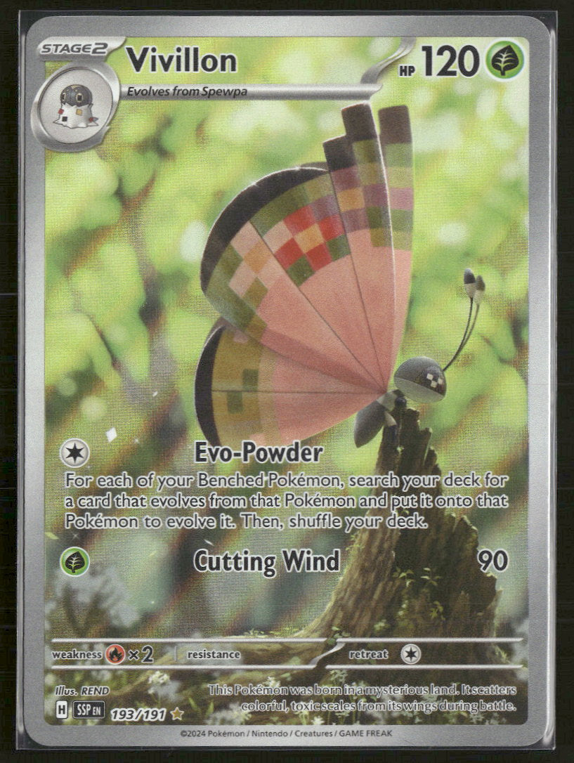 SV08: Surging Sparks Vivillon #193/191