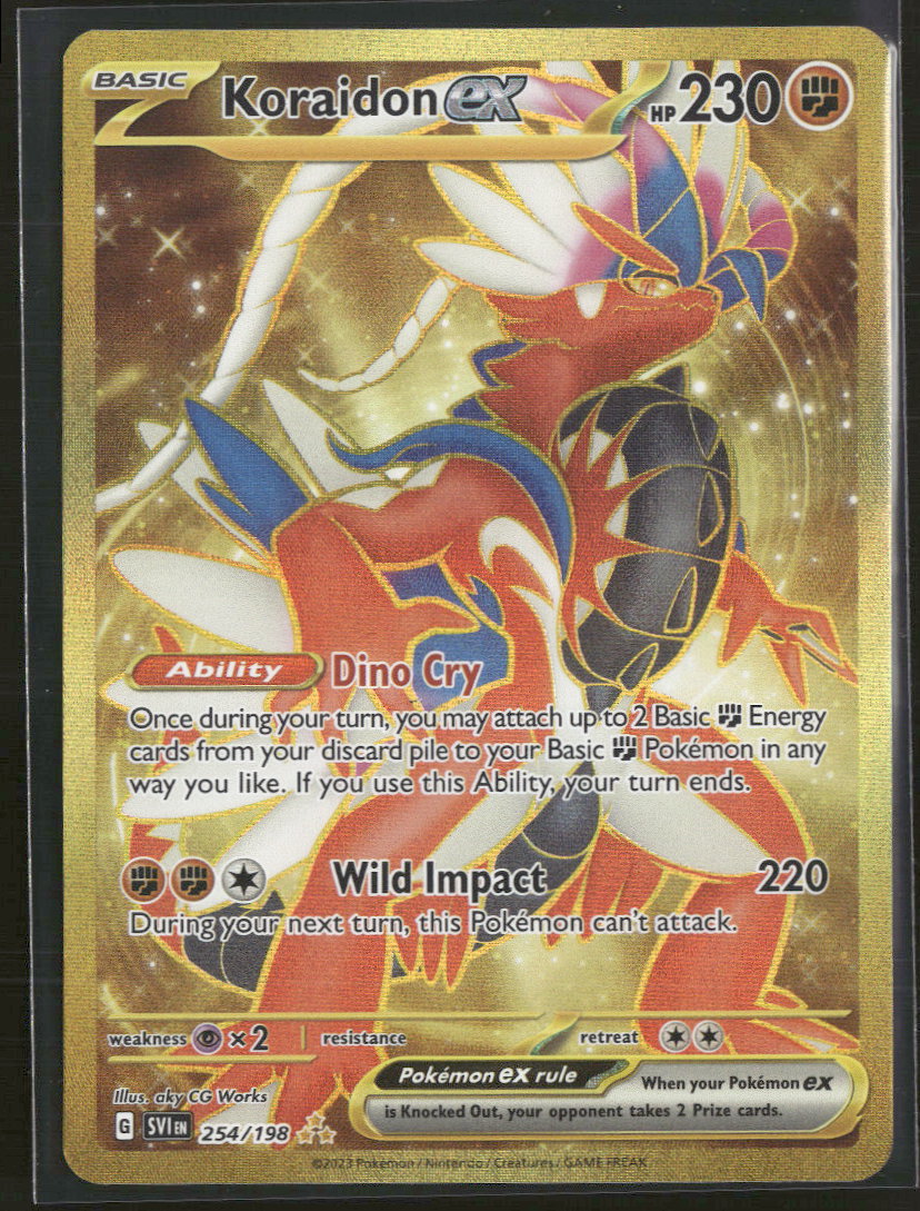 SV01: Scarlet & Violet Base Set Koraidon ex #254/198