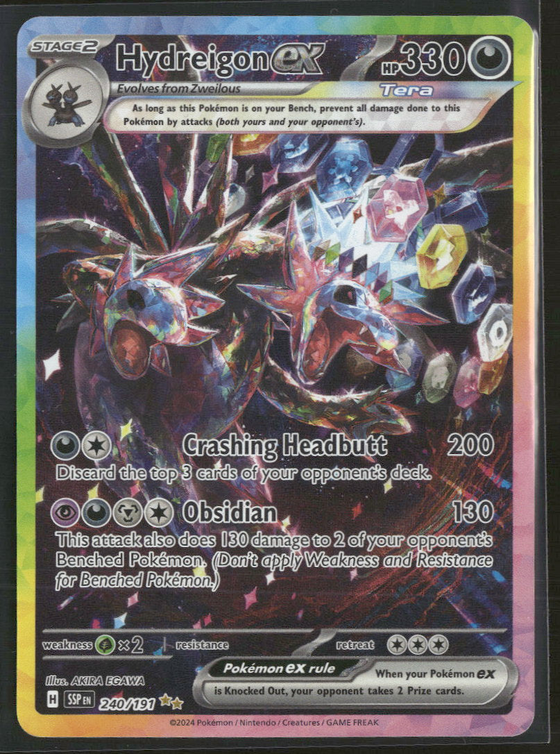 SV08: Surging Sparks Hydreigon ex #240/191