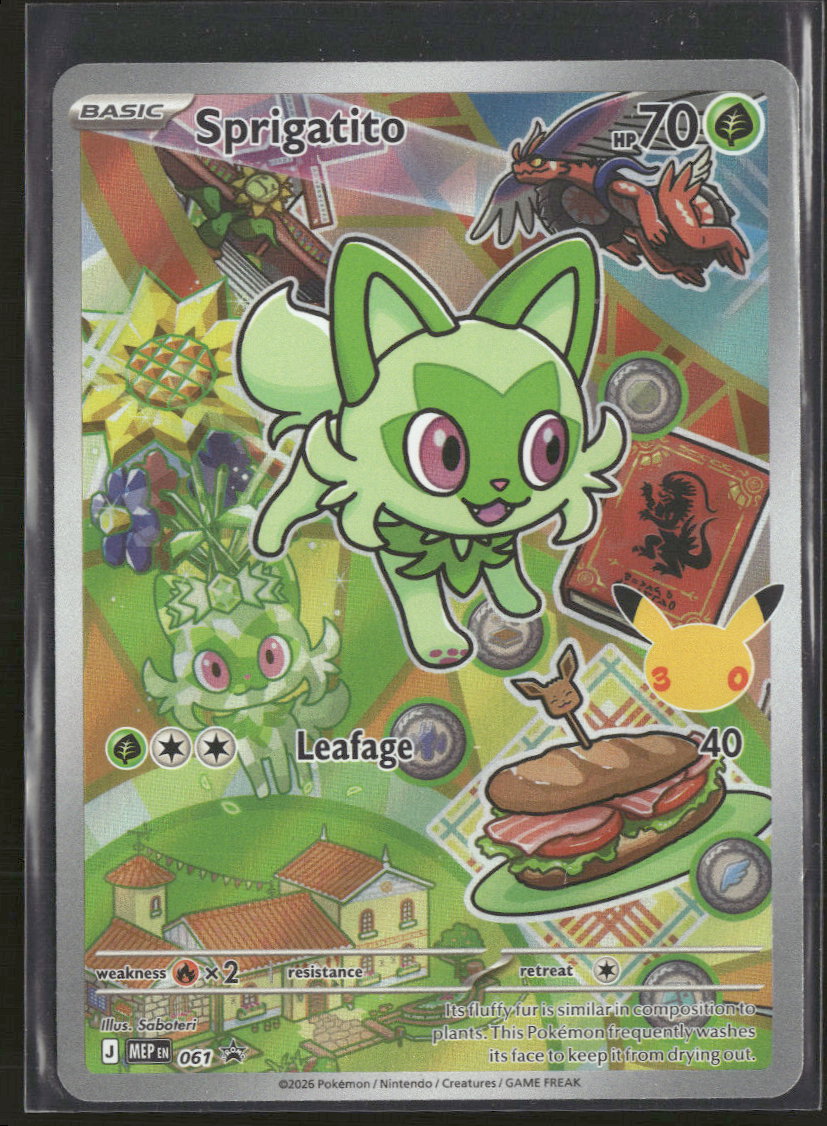 ME: Mega Evolution Promo Sprigatito #061