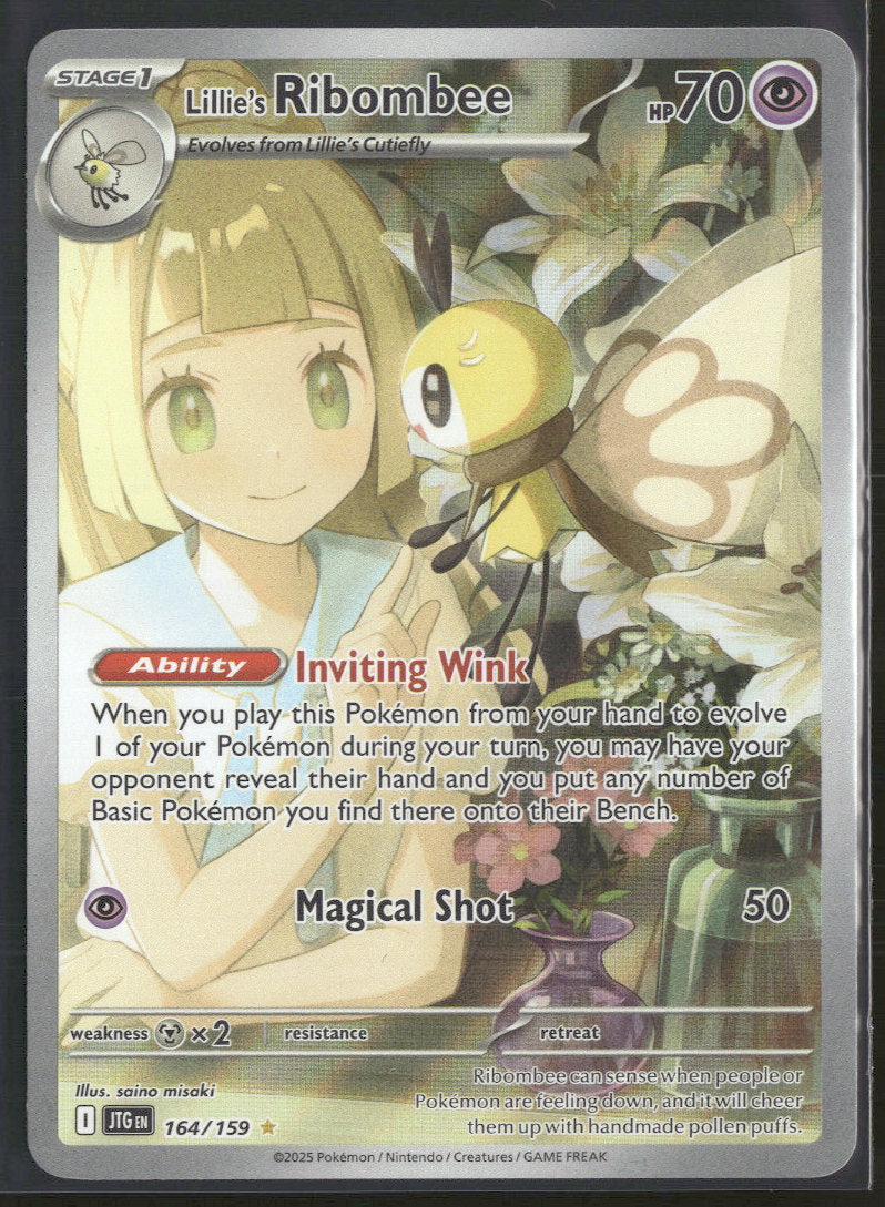 SV09: Journey Together Lillie's Ribombee #164/159