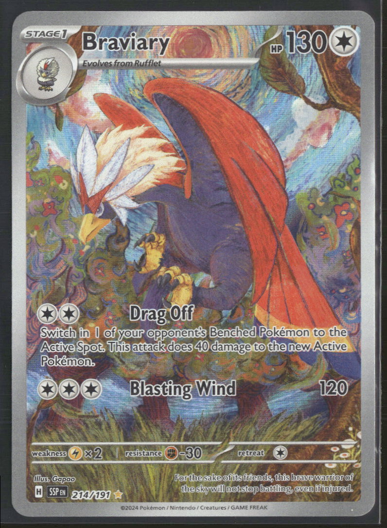 SV08: Surging Sparks Braviary #214/191