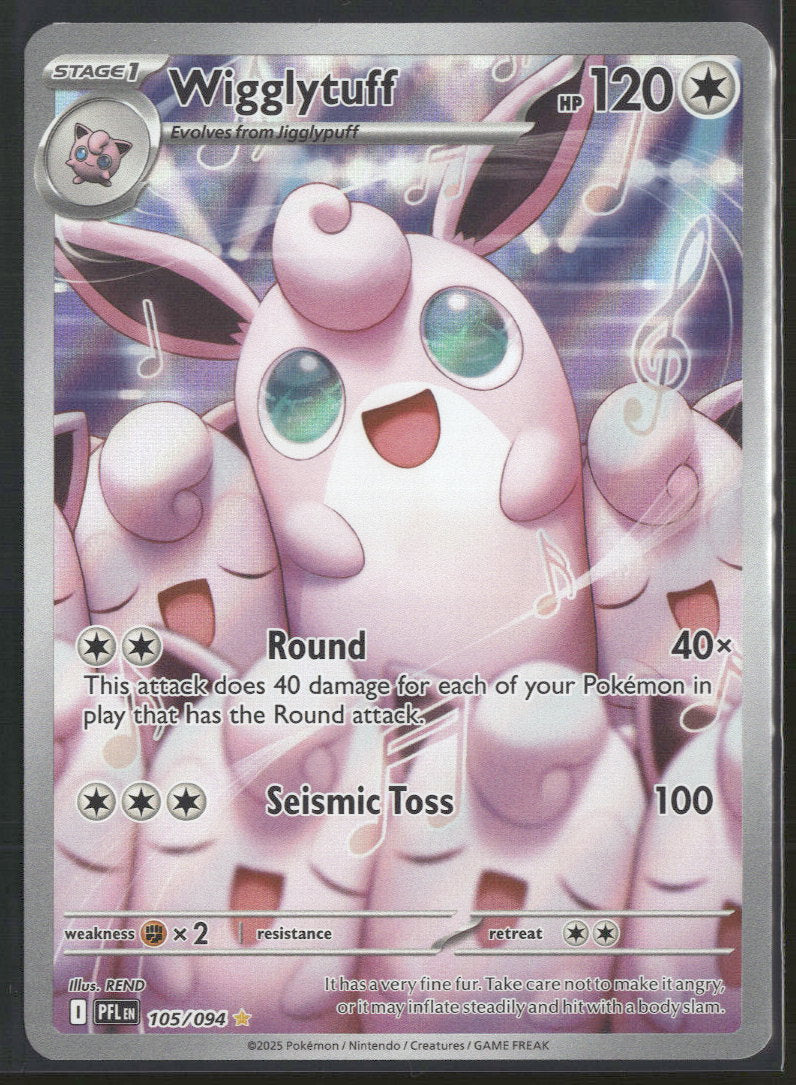 ME02: Phantasmal Flames Wigglytuff #105/094