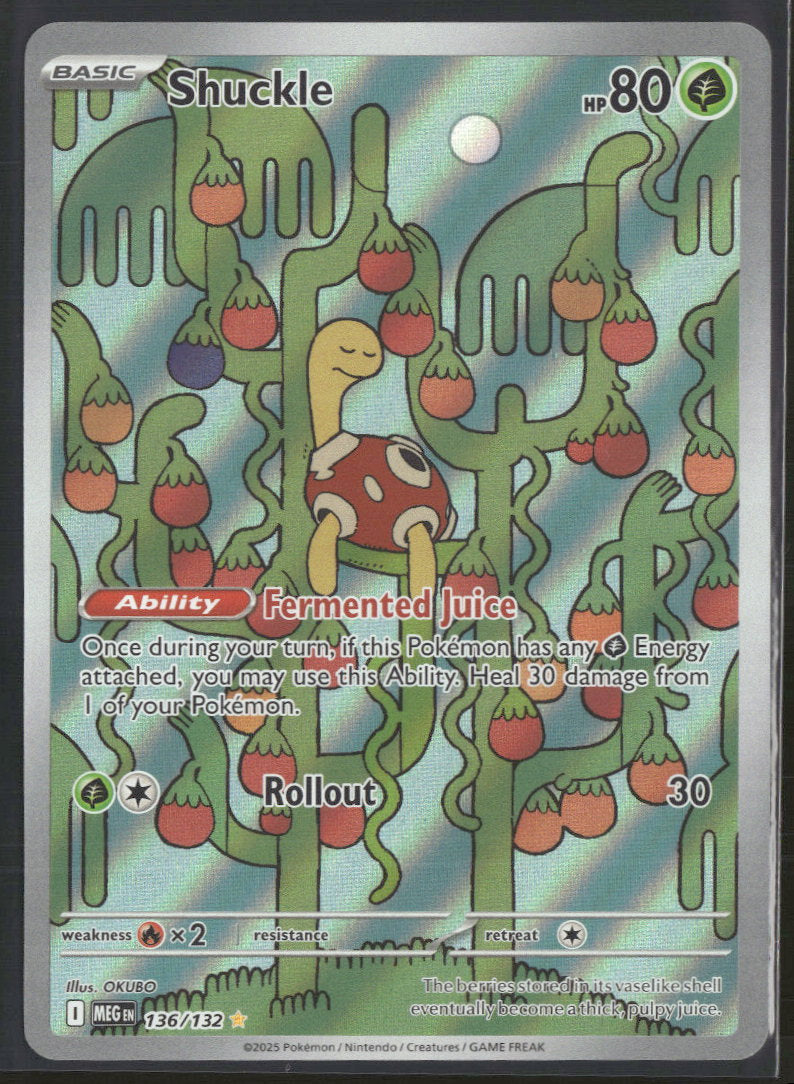 ME01: Mega Evolution Shuckle #136/132
