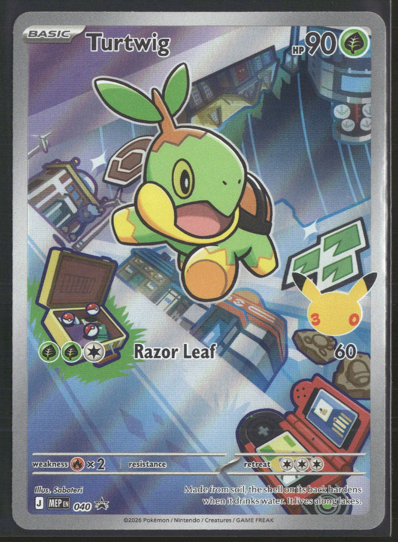 ME: Mega Evolution Promo Turtwig #040