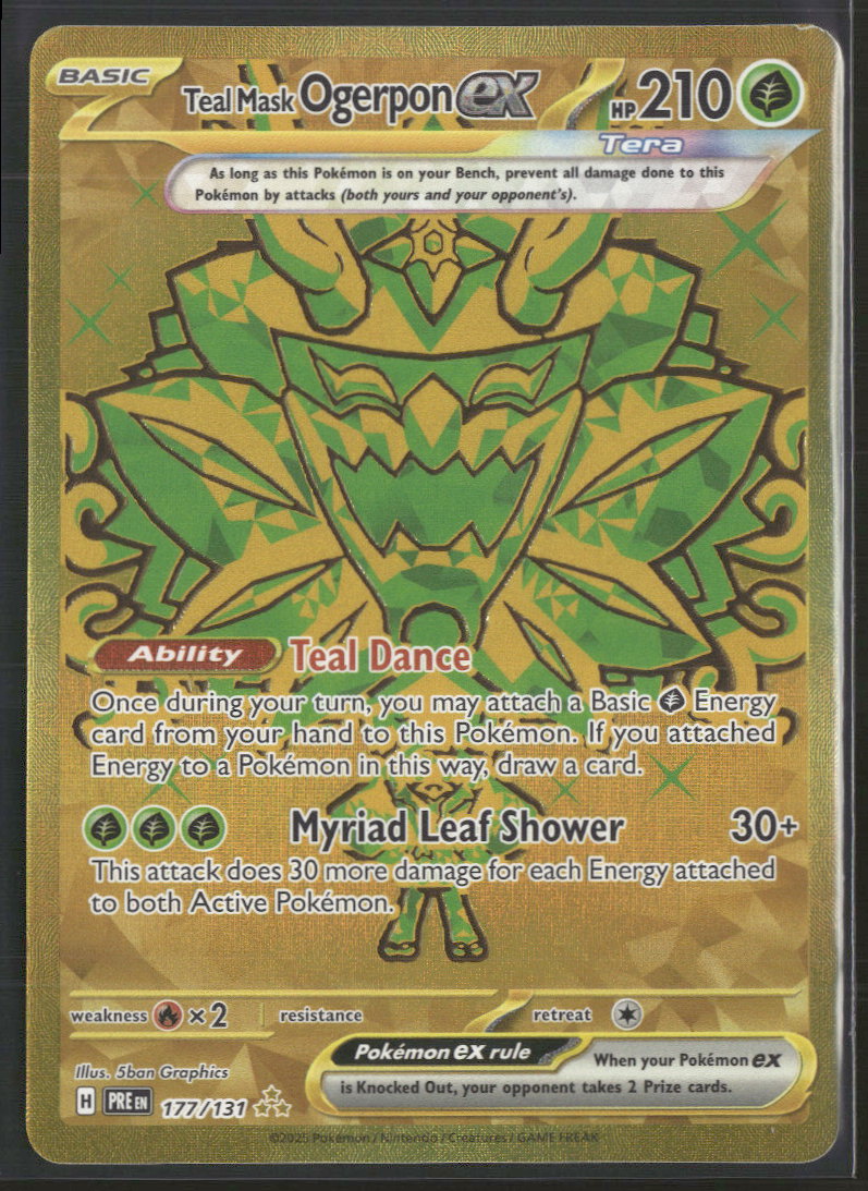 SV: Prismatic Evolutions Teal Mask Ogerpon ex #177/131