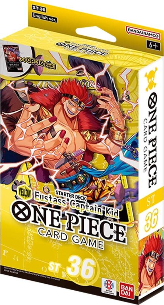 Starter Deck 36: YELLOW Eustass"Captain"Kid (ST-36)