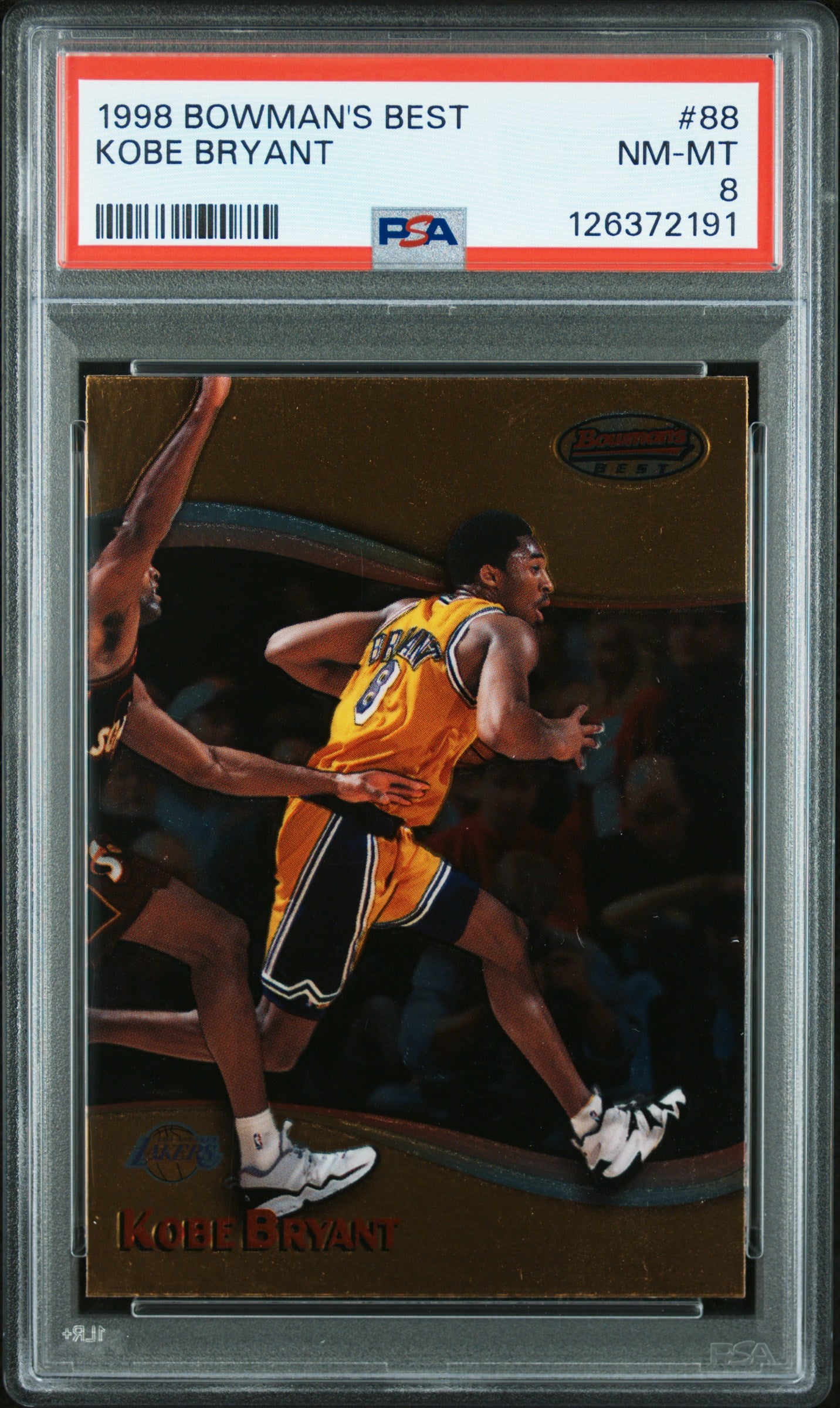 1998 Bowman'S Best Kobe Bryant 8 PSA #88