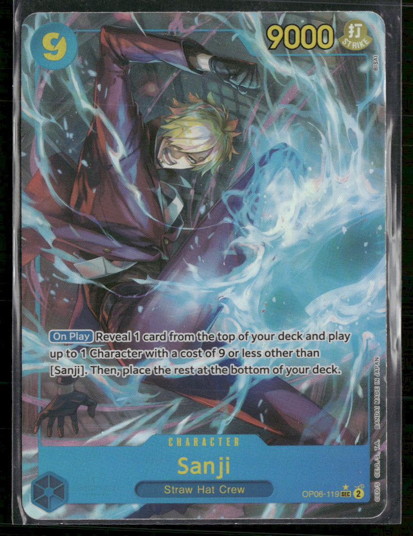 Wings of the Captain Sanji (Alternate Art) #OP06-119