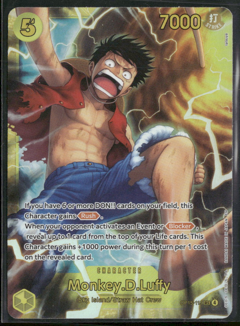 Adventure on Kami's Island Monkey.D.Luffy (OP15-119) #OP15-119
