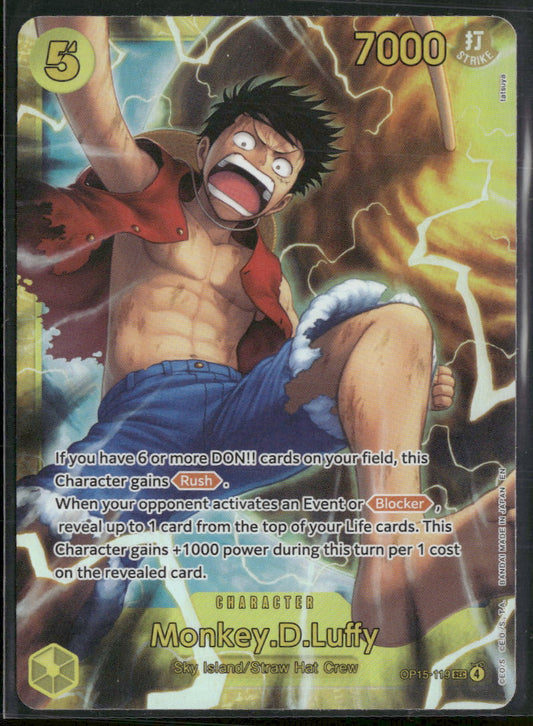 Adventure on Kami's Island Monkey.D.Luffy (OP15-119) #OP15-119