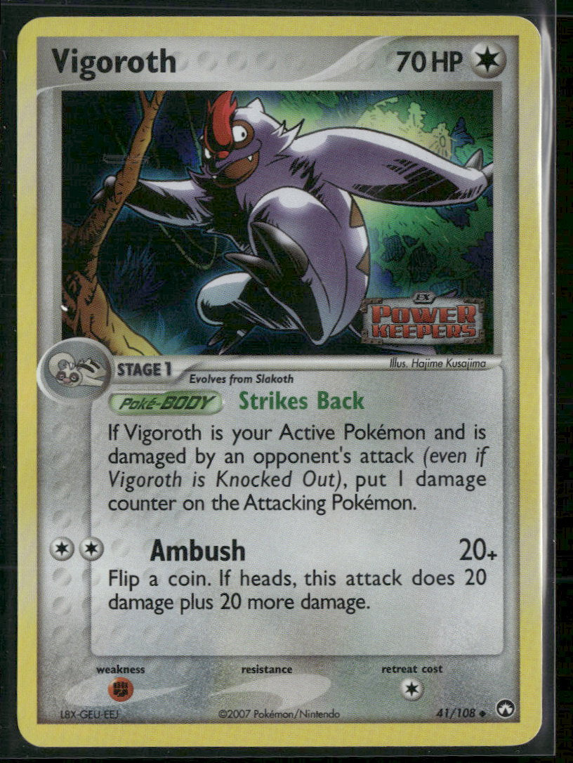 EX Power Keepers Vigoroth #41/108