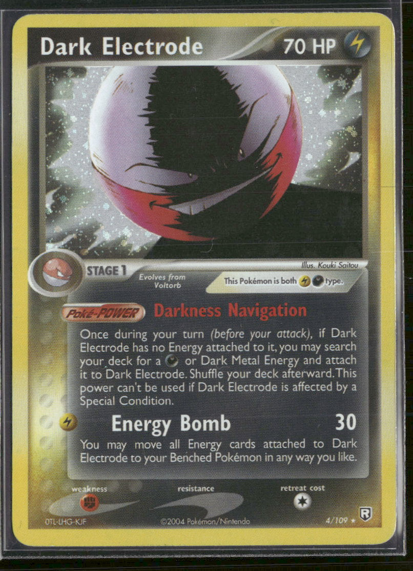 Team Rocket Returns Dark Electrode #4/109