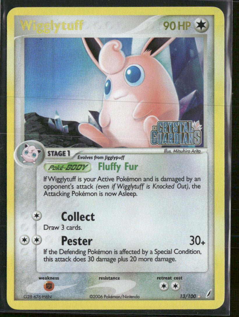 EX Crystal Guardians Wigglytuff #13/100