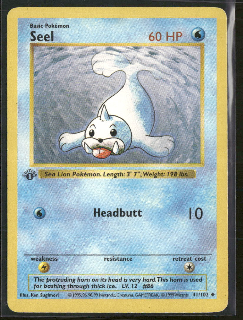Base Set (Shadowless) Seel #041/102