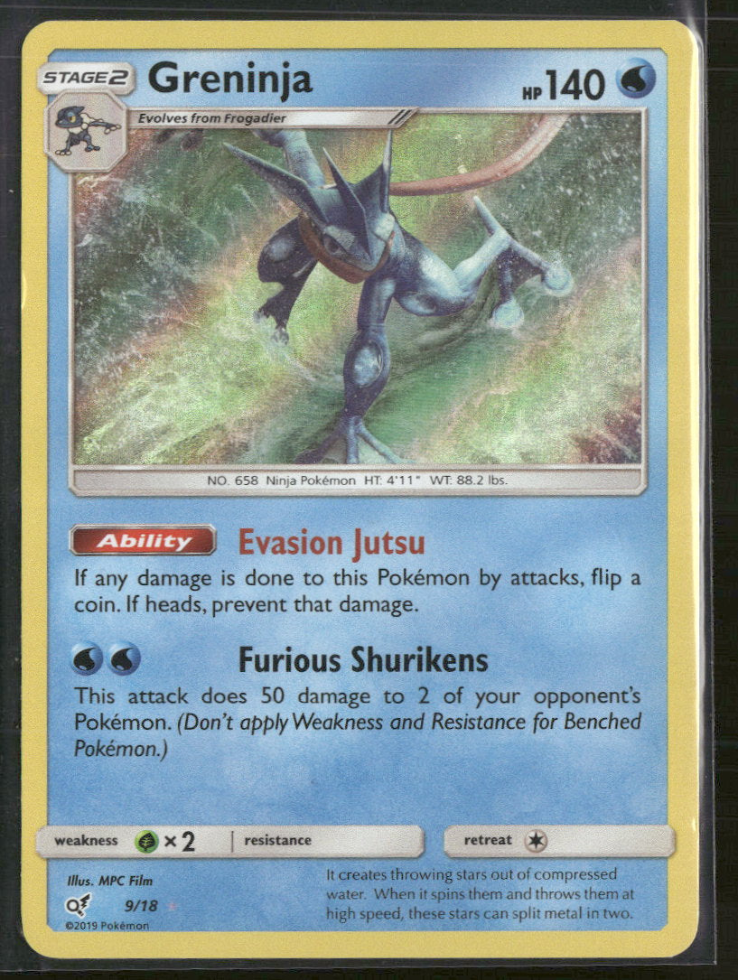 Detective Pikachu Greninja #9/18