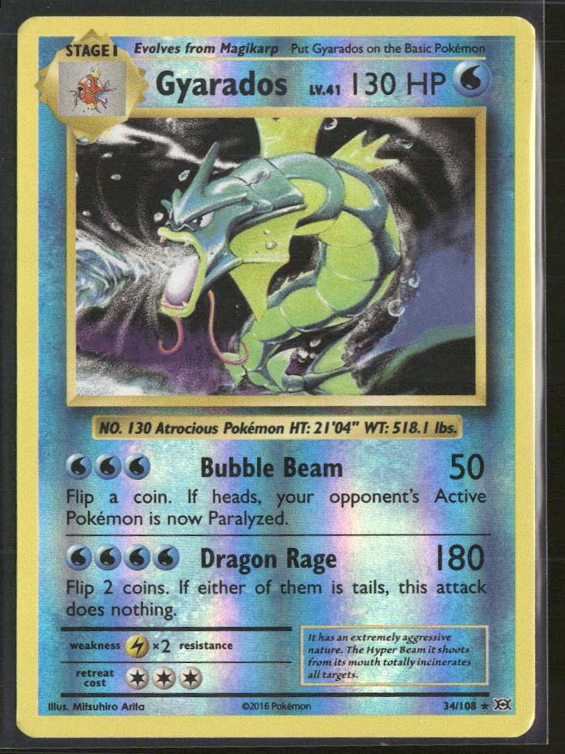 XY - Evolutions Gyarados #34/108