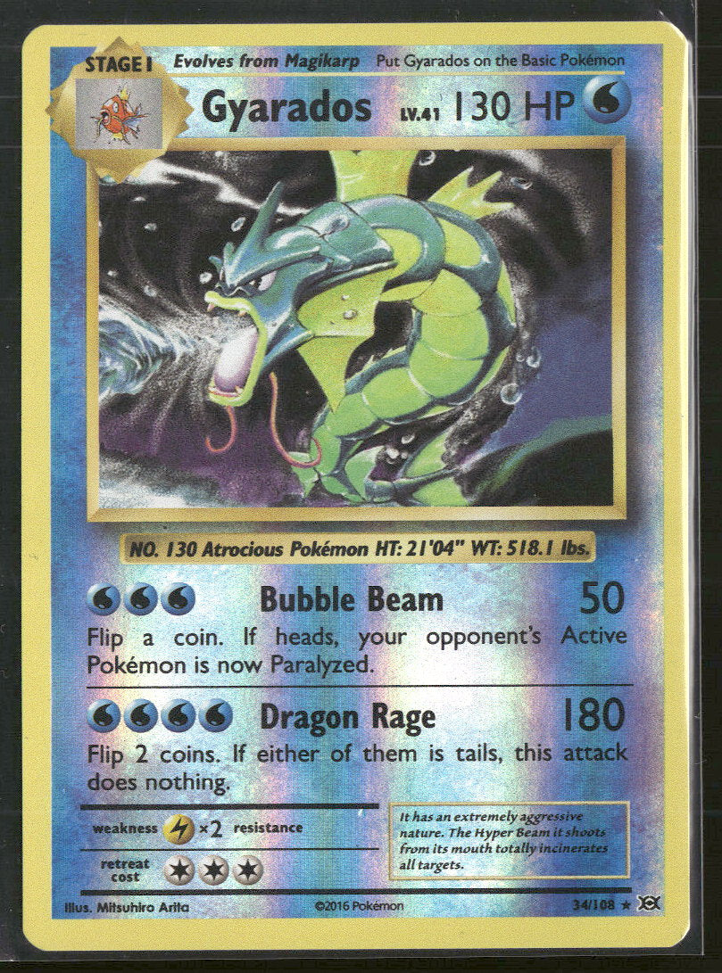 XY - Evolutions Gyarados #34/108