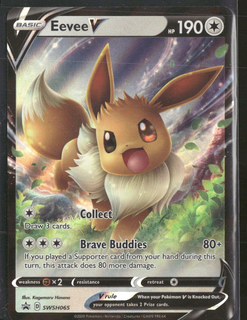 SWSH: Sword & Shield Promo Cards Eevee V #SWSH065