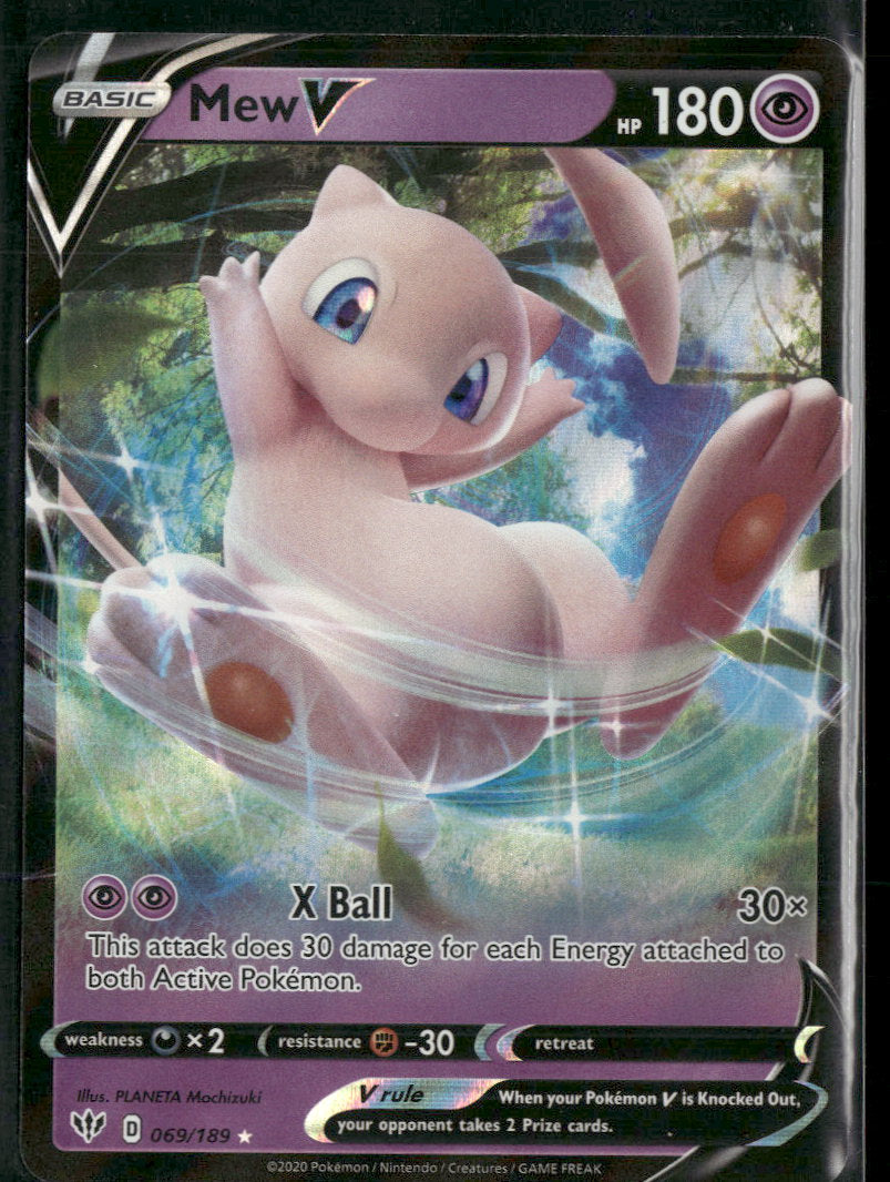 SWSH03: Darkness Ablaze Mew V #069/189