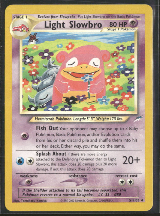 Neo Destiny Light Slowbro #051/105