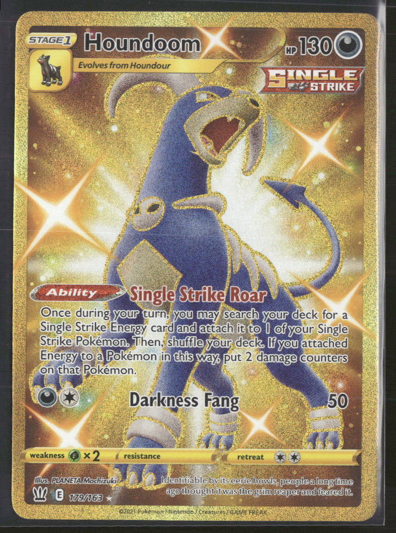 SWSH05: Battle Styles Houndoom (Secret) #179/163