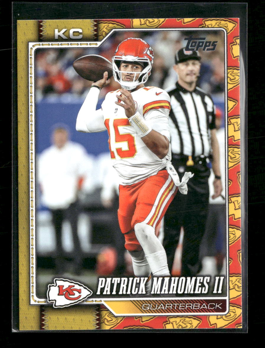 2026 Topps Flagship Team Color Border Variations Patrick Mahomes II #97