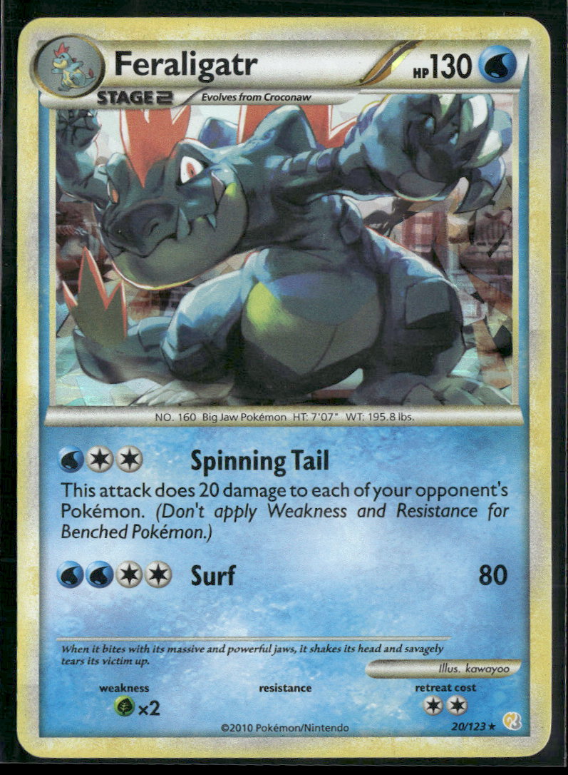 Deck Exclusives Feraligatr #020/123